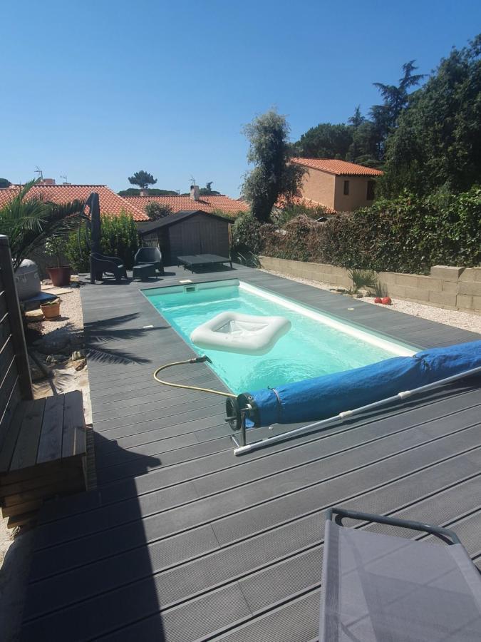 Апартаменты T2 Jusqu'A 4 Personnes En Rez-De-Jardin De Maison, Avec Piscine, Draps Et Serviettes De Toilette Fournis Аржель-сюр-Мер Экстерьер фото
